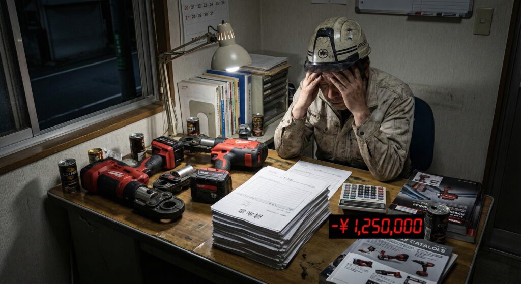 「腕はいいのに潰れる設備屋」の典型パターン。独立1年目を生き残るための生存戦略