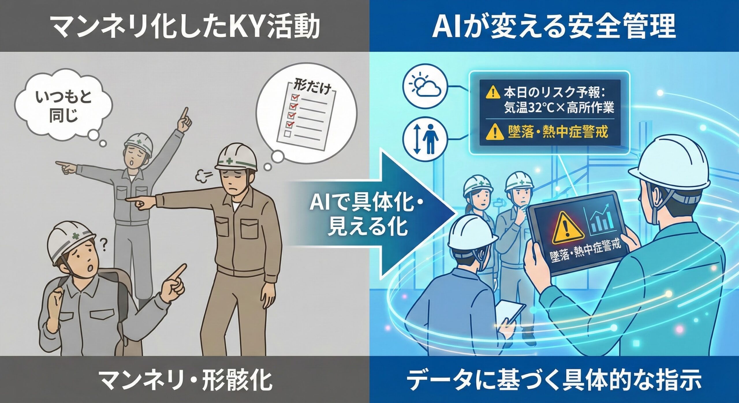 マンネリ化したKY活動をAIで改革