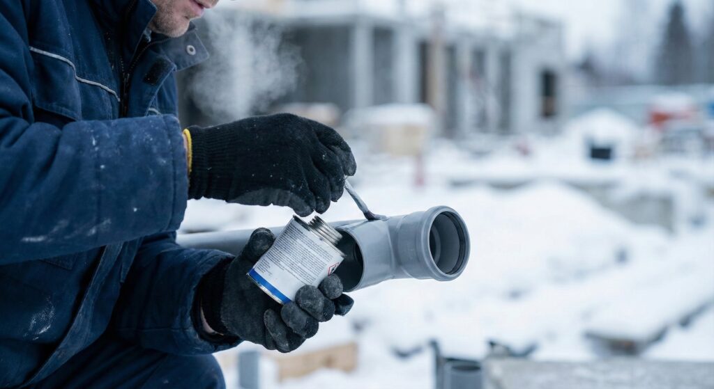 なぜ「冬場の塩ビ管接着」は失敗するのか？水漏れを防ぐ「保持時間」と「理屈」の話