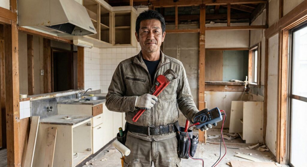 水道・電気・大工を一人で？「設備多能工」が最強に稼げる理由と、器用貧乏で終わる人の決定的な違い
