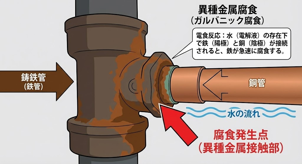 「鉄と銅」直接つないじゃダメ？絶縁ユニオンをサボると起きる「電食（でんしょく）」の恐怖