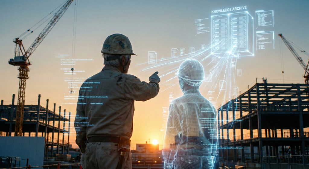 ベテラン職人が辞めたら、御社に何が残りますか？「背中で語る」技術をAIに移植する方法