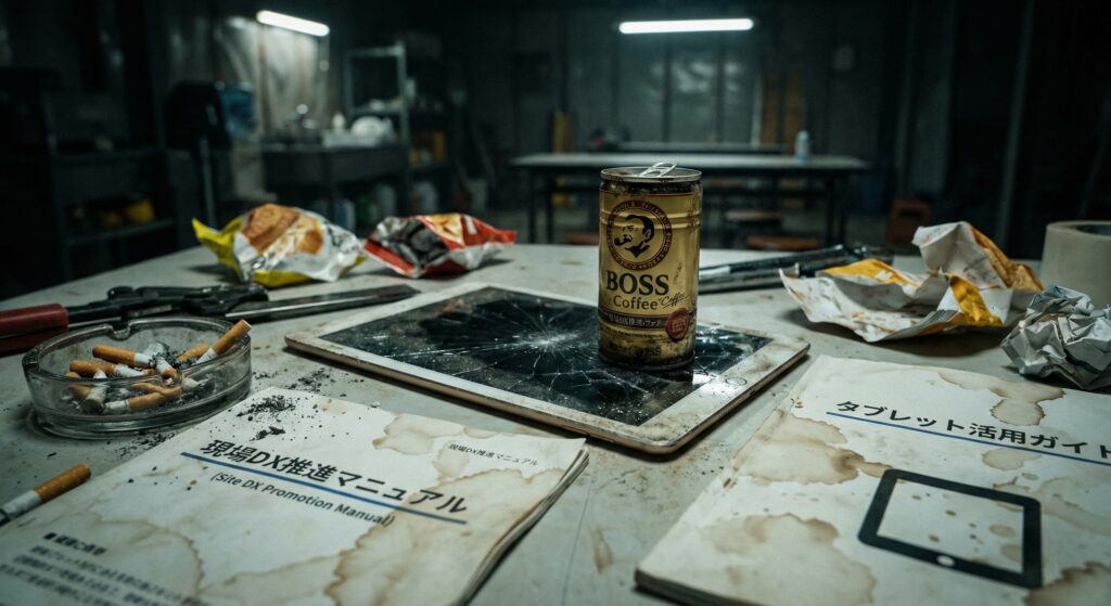 【自己診断】建設DXが失敗する「3つの予兆」チェックリスト。iPadが“ただの板”になる理由