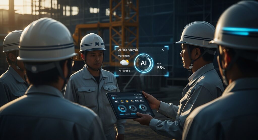 AI危険予知でKY活動のマンネリを終わらせる。事故ゼロ現場を作る「データ活用型」安全管理の全貌